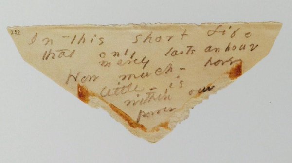 Dickinson's Envelope Poem